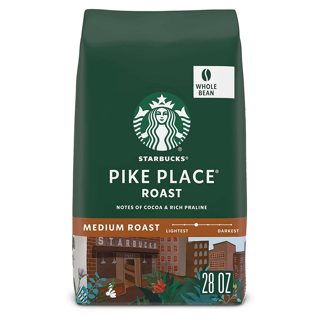 Starbucks Pike Place Roast Whole Bean Coffee