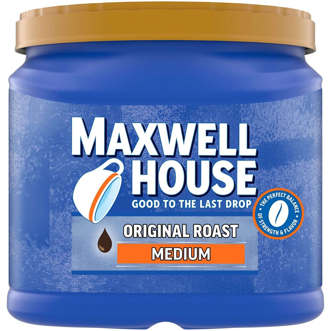 Maxwell House Medium Roast Original Roast Ground Coffee